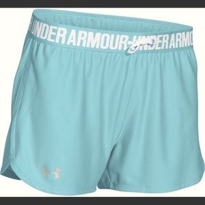 Under Armour Running Shorts Light Blue